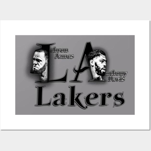 Lakers Wall Art by gagashirt